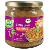 Bio Curry Bowl z mangom - vegan