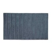 Kela Kopalniška preproga Megan, 100 % bombaž, dimno modra, 120,0 x 70,0 x 1,6 cm
