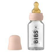 BIBS staklena bočica bočica (set) - Blush (110 ml) Blush