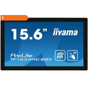 IIYAMA ProLite TF1634MC-B8X 39,5cm (15,6) IPS HDMI/DP/VGA LED monitor