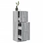 Ormaric za lijekove boja hrasta 40x41x118 cm konstruirano drvo