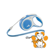 Flexi Comfort Cord M, 8m, Povodac Za Pse Prilagoden Težini Psa Do 20kg, Plavi