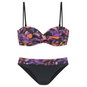 VIVANCE Bikini  lila / oranžna / rdeča / črna