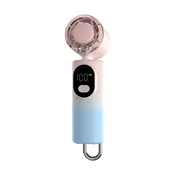 INF Visokohitrostni prenosni ventilator z LED zaslonom in 100-stopenjsko Pink+Blue, (5000286599)