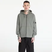 Mikina C.P. Company Hooded Open Gunmetal Grey S