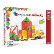 MAGNA-TILES Builder XL - magnetni konstrukcijski komplet, 50 kosov