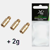 Dodatna teža za pikado puščice/XQMax/2BA - 2g/Gold