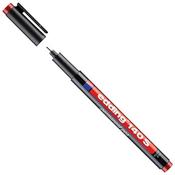 Edding OHP marker E-140, 0,3mm, rdeč