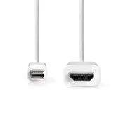 Kabel Mini DisplayPort 1.2 M – HDMI M | 21.6 Gbps | 2.0 m | NEDIS