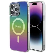 Maska za iPhone 15 Pro Guess Hc IML MagSafe Iridescent crna