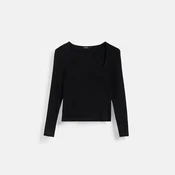 Reserved - Bluza od rebrastog žerseja