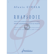 CIESLA:RHAPSODIE SAXOPHONE ALTO ET PIANO