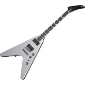 Gibson Dave Mustaine Flying V Silver Metallic Električna kitara (Poškodovano)