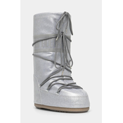 Snežke Moon Boot MB ICON GLITTER srebrna barva, 80D1402850 H001