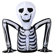Homestar Napihljiv halloween okostnjak z LED lučmi, ki se plazi iz tal