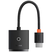 Baseus Lite Series HDMI to VGA adapter with audio (black)