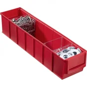 Allit 456541 Škatla za shranjevanje (D x Š x V) 91 x 400 x 81 mm Rdeča 1 KOS