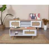 Hanah Home Klub sto Bohem, 55x100x45 cm, Smeđi