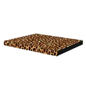 shumee Ortopedska vzmetnica za pse ORTO XXL 110×80×7 cm - potisk panterja, spominska pena, vodoodporna prevleka, Bertoni