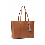 Ročna torba Tory Burch Perry Triple - Compartment Tote 8192 Rjava