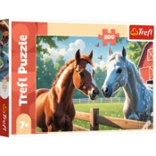 Trefl Puzzle Konji na jasi 200 kosov