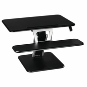 HAMA Podporna ploščica za sedeče/stoječe delovno mesto, S (68,0 x 52,0), črna