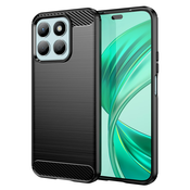 Techsuit Carbon Silicone ovitek za Honor X8b – črna