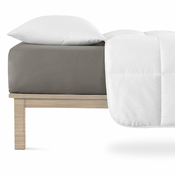 Temno siva napenjalna rjuha iz jerseyja 180x200 cm Boxspring – Andrea Simone