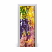 tulup.si Samolepilni tapete na vratih Vinograd pokrajine 85x205 cm