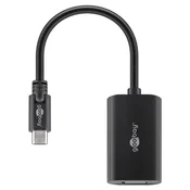 Goobay USB-C na DisplayPort 4K črn adapter