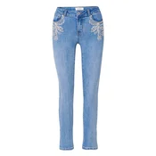 KOROSHI Kavbojke moder denim