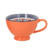 Homestar Skodelica SEREN H7,7 cm 355 ml, oranžno modra