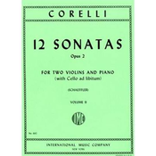 CORELLI:12 SONATAS OP.2 FOR TWO VIOLINS AND PIANO VOL.2