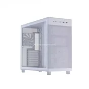 ASUS Prime AP303 TG kucište za racunalo – bocni panel od kaljenog stakla, prednji panel od mrežice, bijela (90DC00V3-B39010)