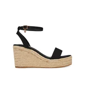DeeZee Espadrile EA0315-2 Črna