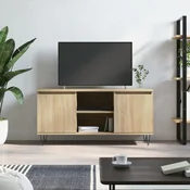 vidaXL TV stojalo, hrast sonoma, 104x35x50 cm