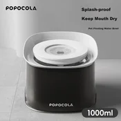 Popocola Fontana za pse, 1 L, Crna