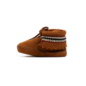 Minnetonka Škornji za v sneg Braid  rjava / bela