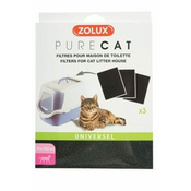 Zolux Filter za notranje stranišče PURECAT 3pcs