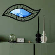 Wallity Ogledalo Ozgl513, 65x29 cm, Plavo