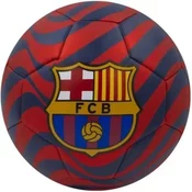 FC Barcelona: Rdeča nogometna žoga Swirl - velikost 5