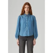 Levis for woman. 003P4-0004 Journey Shirt blue (XS), Casual, Long sleeve, Lyocell