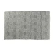 Kela Kopalniška preproga Leana 80 x 50 cm, bombaž, siva