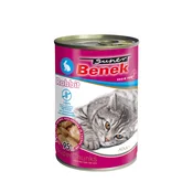 Ekonomicno pakiranje Super Benek Chunks bez žitarica 20 x 415 g - Kunic u umaku