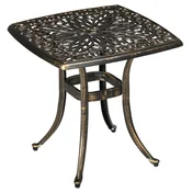 Homestar Stranska mizica 54x54x525 cm bronasta