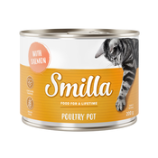 Smilla perutninski lonček 6x200 g - Mehka perutnina z lososom