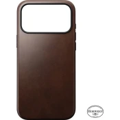 Maska Nomad Modern kožna maska, rustic brown (Horween) - iPhone 17 Pro Max (NM014247858)