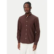 BOSS Srajca 50567015 Rjava Regular Fit