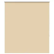 Vidaxl roleta Blackout bež 135x130 cm Širina tkanine 131,6 cm