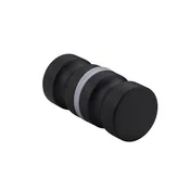 INF H-oblika dvojni ročaj za steklo, črn 304, za 6-19mm, 6.2cm x3cm x3cm Black, (5000249165)